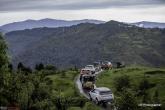 Sandakphu with Land Rovers